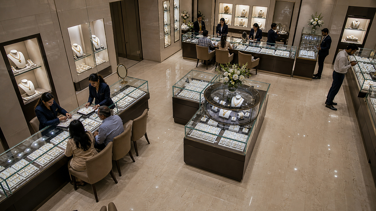 High-value retail and financial service site