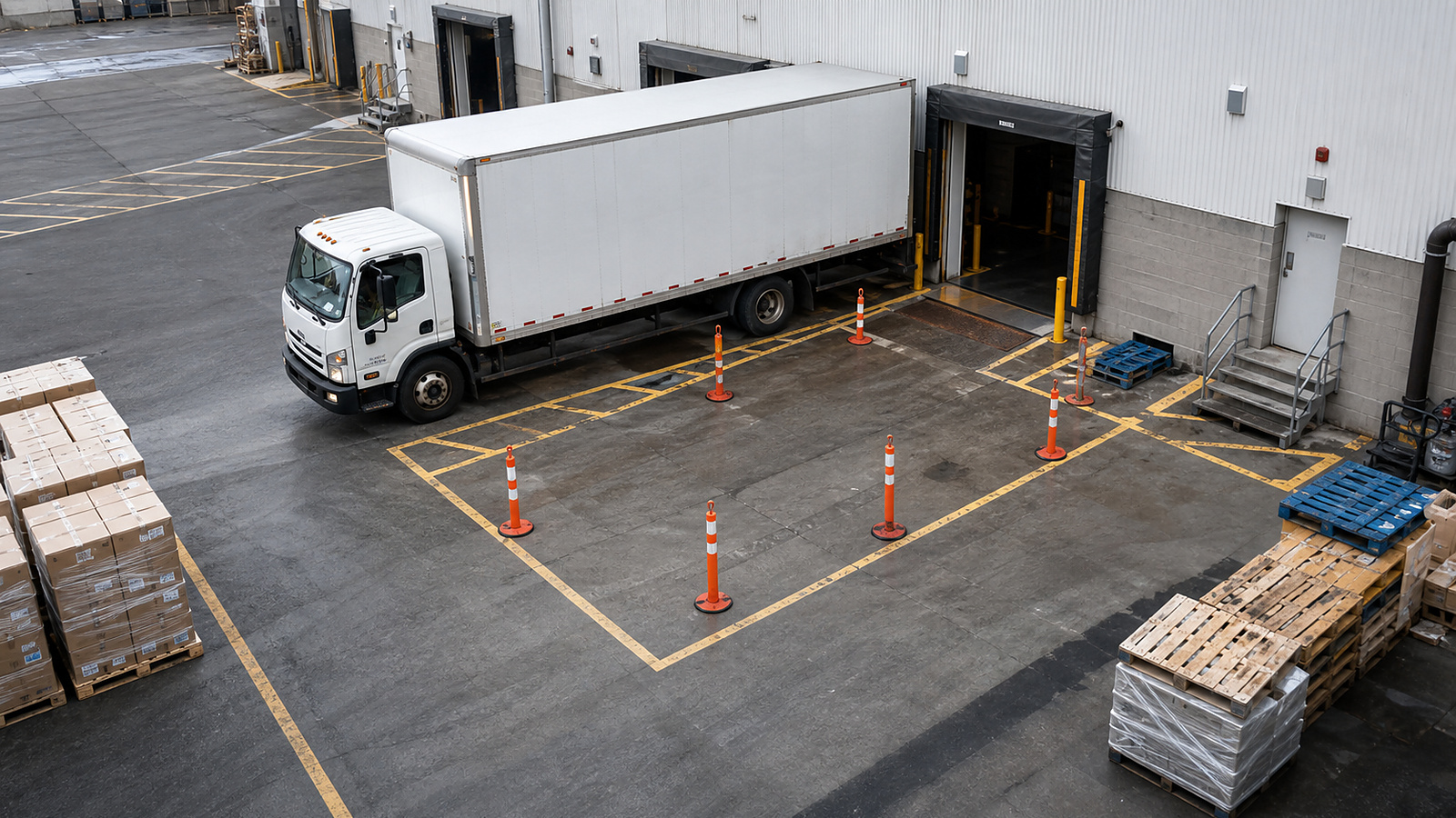 Warehouse loading and logistics operation